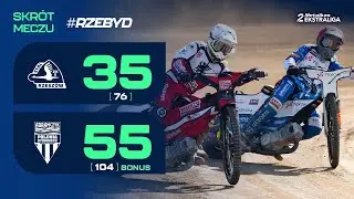 Speedway. Żużel. Mecz: Bydgoski kolektyw poskromił Żurawie (skrót #RZEBYD 35:55 03.08.2025)