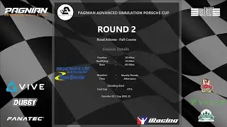 Round 2 at Road Atlanta - Pagnian Porsche Cup - iRacing | APEX eSports League