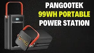 99Wh Portable Power Station Review & Setup | Charge 7 Devices Anywhere!