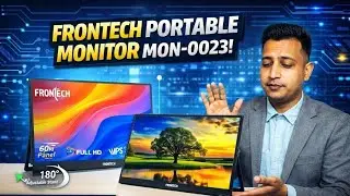 FRONTECH  MON-0023 LED Monitor Unboxing & Features
