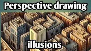 Perspective Drawing Illusions | Perspective Drawing Tips For Beginners | Free Online Drawing Course