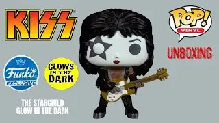 Kiss Paul Stanley The Starchild Glow in the Dark Funko Pop! Vinyl Funko Exclusive Rock