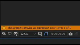 Fixing Legacy expression errors when importing project | After Effects Tutorial