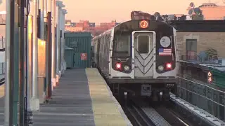 NYC Subway: Broad Street bound R143 (J) Train @ Norwood Avenue