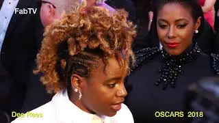 Director writer for 'MUDBOUND' Dee Rees at Oscars red carpet