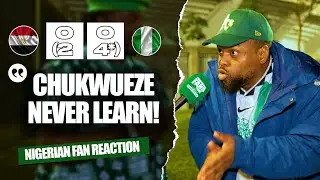 EGYPT 0-0 NIGERIA (2- 4* Penalties) - ( Miracle  - NIGERIAN FAN REACTION ) AFCON 2025