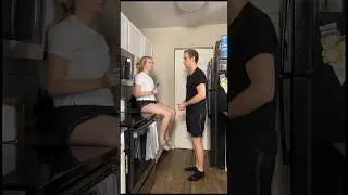 Randomly putting her on the counter 😅❤️ #kayandtayofficial #couples #relationships