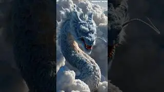 White Dragon in the Sky 🐉 | Epic Fantasy Dragon Cinematic 4K  #jaidmeel