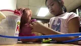 BABY ALIVE: Jacy's night routine( from yesterday)