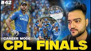Captain's Inning -Winning Knock in CPL Final🏆 | Cricket 24 My Career Mode | Rushplayz
