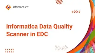 Informatica Data Quality Scanner in EDC
