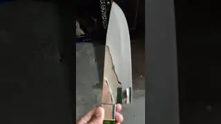 15 INCH HIGH POLISHED J2 STEEL KNIFE 🔪 #youtubeshorts #sharp #knife
