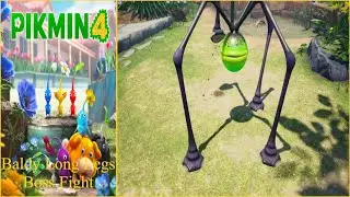 Pikmin 4 - Baldy Long Legs Boss Fight