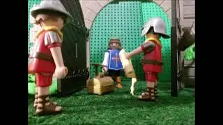Playmobil-Film: Römer treiben Steuern ein