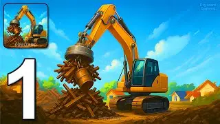 Idle Junkyard: City Builder - Gameplay Walkthrough Part 1 - Junkyard City Builder (iOS, Android)