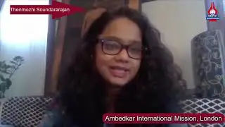 Caste Discrimination Comes To The United States:Thenmozhi Soundararajan|A.I.M,London|AmbedkarNama519