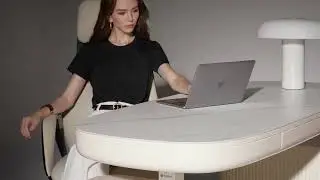 Opal office desk brings design and functionality by Eureka Ergonomic 
