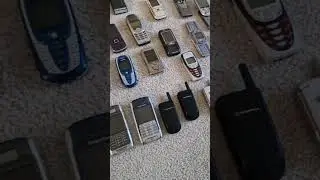 Throwback Tech - Most Expensive Phone Collection for 2023! #oldgadgets