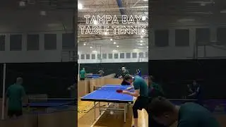 Training with Coach Gary Fraiman: Forehand Topspin vs Multi-ball Backspin from Left-Hander