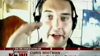Christopher Whitman: Israeli Troops Shot Me With a High-Velocity Tear Gas Canister in the West Bank