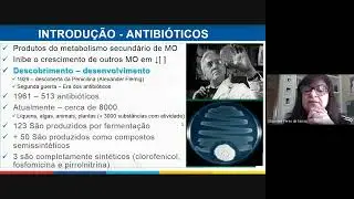 Produção de antibióticos
