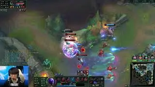 [T1 Faker Pro View] T1 vs DK - T1 Faker Ryze mid | Worlds 2021 Faker perspective