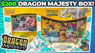 I Opened $200 Dragon Majesty Pokemon Box! *CHASE CARD PULLED!*