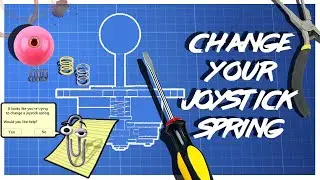 How to change your joystick tension spring - easy fightstick DIY!