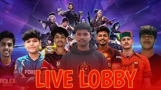 ROYAL PAID SCRIMS 9 PM LIVE LOBBY//  9 PM // 17 JAN🔴|| #freefiretournament