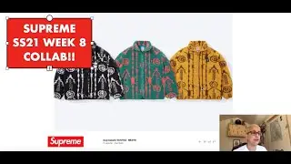 SUPREME SS21 WEEK 8 SOUTH2 WEST8 COLLABORATION! THIS IS ABSOLUTELY....!!!