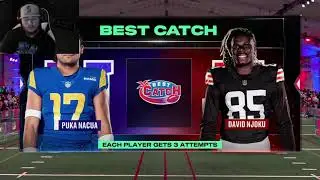 Reacting to Best Catch: NFL Pro Bowl Skills Showdown