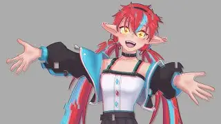 Vtuber desing - Aura_VT ⭐ Speedpaint