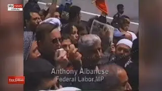Old footage surfaces of Anthony Albanese at pro-Palestine rally