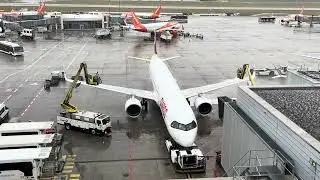 SWISS Airbus A321neo De-Icing at GVA