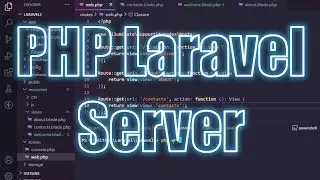 How to start the PHP Laravel server (artisan)