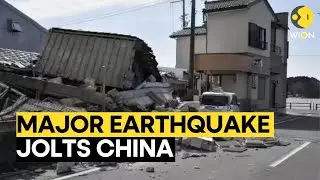 China Earthquake updates: Emergency services work on site after earthquake hits northwest China
