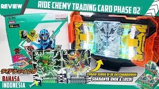 COBAIN SEMUA RIDE CHEMY TRADING CARD PHASE 02 DI DX GOTCHARDRIVER! HENSHIN! ライドケミートレカ PHASE:02 🟩