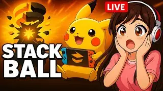 Stack Ball LIVE &ndash; Level 1000 Smash! 🚀| Priya's Gaming Vibes