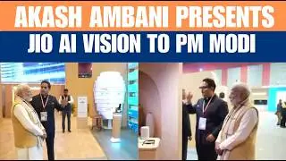 India AI Impact Summit 2026: Akash Ambani Showcased Jio AI Vision to PM Modi | News9