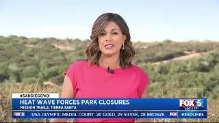 Heat Wave Forces Park Closures Around San Diego County