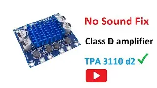 AMPLIFIER REPAIR . CLASS D AMPLIFIER REPAIR