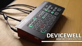 Instala&ccedil;&atilde;o e Configura&ccedil;&atilde;o Mini Switcher HDS7105 | DeviceWell
