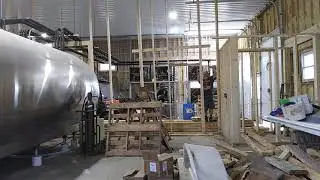 wiring new construction by Brian elis Noah Hopkins wiring by David berquist @ spring water farm