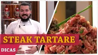 APRENDA A FAZER KIBE CRU E STEAK TARTARE com ALUÍSIO | DICAS MASTERCHEF