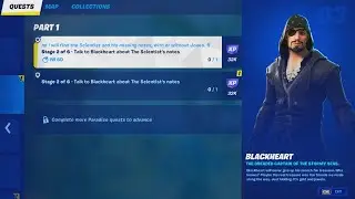 Talk to Blackheart about The Scientist`s notes - Character No. 3 Locations