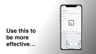 One hand typing | iPhone | Apple iTips