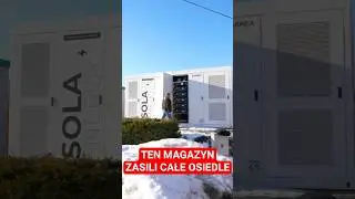 Gigantyczna bateria - Magazyn Sola Titan #magazynenergii #energetyka #energia