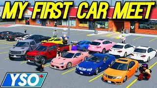 Roblox Roleplay - I WENT TO MY FIRST CAR MEET!