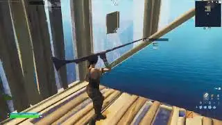 New ''SLUGTHROWER RIFLE'' Pickaxe Gameplay In Fortnite