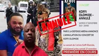 MOTO EPELI NA PARIS EN FEU CONNCERT YA KOFFI OLOMIDE  ANNULE PASI TOLANDA